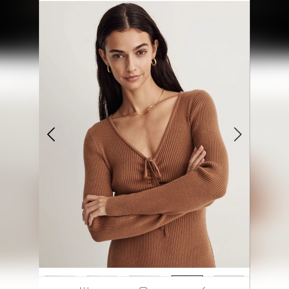 !! MADEWELL SWEATER DRESS !! - Picture 3 of 5